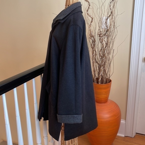 Steinbock 🔥SALE🔥Tyrol/Austria black and grey Cashmere and Virgen  Wool coat - Picture 8 of 14